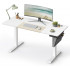 SONGMICS Birou cu reglaj electric pe inaltime, memorie cu 4 inaltimi, 60x140x(72-120)cm, alb [8]