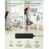 SONGMICS Birou electric sit-stand, reglabil 72-120 cm, motor silentios, USB-C 20W, 100x60 cm, alb [6]