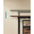 SONGMICS Birou electric reglabil pe inaltime, 120x60x(72-120) cm, memorie 4 pozitii, USB-C, cadru metalic, maro rustic [3]