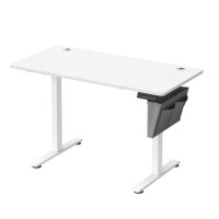 SONGMICS Birou electric reglabil pe inaltime, 120x60x(72-120) cm, memorie 4 pozitii, USB-C, cadru metalic, alb SONGMICS Birou electric reglabil pe inaltime, 120x60x(72-120) cm, memorie 4 pozitii, USB-C, cadru metalic, alb