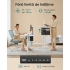 SONGMICS Birou electric reglabil pe inaltime, 120x60x(72-120) cm, memorie 4 pozitii, USB-C, cadru metalic, alb [5]