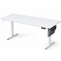 SONGMICS Birou electric reglabil pe inaltime 180x80x72-120 cm, USB-C 20W, 4 pozitii memorate, alb SONGMICS Birou electric reglabil pe inaltime 180x80x72-120 cm, USB-C 20W, 4 pozitii memorate, alb