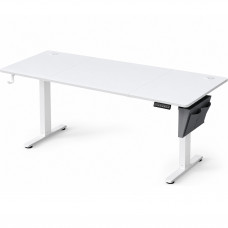 SONGMICS Birou electric reglabil pe inaltime 180x80x72-120 cm, USB-C 20W, 4 pozitii memorate, alb SONGMICS Birou electric reglabil pe inaltime 180x80x72-120 cm, USB-C 20W, 4 pozitii memorate, alb