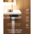 VASAGLE Birou electric reglabil pe inaltime, cadru metalic, functie memorie 4 pozitii, 100x60x(72-120) cm, alb [5]