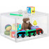 SONGMICS Organizatoare pantofi, transparente cu usa frontala, stivuibile, PVC, 3 cutii x 36x28x22 cm, transparent [7]