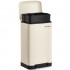 SONGMICS Cos de gunoi din otel cu pedala, 30litri, cu galeata interioara si capac, soft close, 34x61x25 cm, bej [7]
