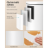 SONGMICS Cos de gunoi cu pedala, capac soft-close, galeata detasabila, otel, 30L, saci menajeri inclusi, alb [4]