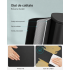 SONGMICS Cos de gunoi din inox cu pedala, capac soft close si galeata interioara detasabila, 50 litri, 43x37x63 cm, negru [4]