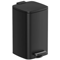SONGMICS Cos de gunoi pentru baie si spatii mici, 8 L, cu pedala pentru utilizare igienica, capac soft-close pentru inchidere silentioasa si galeata i SONGMICS Cos de gunoi pentru baie si spatii mici, 8 L, cu pedala pentru utilizare igienica, capac soft-close pentru inchidere silentioasa si galeata i
