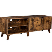 VASAGLE Comoda pentru TV, cu 2 usi si 2 rafturi deschise, 40x140x50cm, maro rustic VASAGLE Comoda pentru TV, cu 2 usi si 2 rafturi deschise, 40x140x50cm, maro rustic