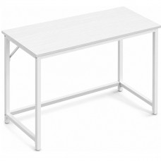 VASAGLE Birou calculator cu blat din PAL, cadru metalic, stil industrial, 100x50x76 cm, alb artar VASAGLE Birou calculator cu blat din PAL, cadru metalic, stil industrial, 100x50x76 cm, alb artar