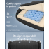 SONGMICS Scaun gaming ergonomic cu suport picioare, spatar reglabil 90-135°, perne lombare si tetiera, 70x70x133 cm, negru [5]