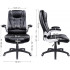 SONGMICS Scaun de birou ergonomic cu tetiera, spatar inalt, brate rabatabile, maxim 150 kg, 76x70x(111-121) cm, negru [6]