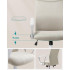 SONGMICS Scaun de birou ergonomic, reglabil pe inaltime, functie balans, maxim 120 kg, 64x64x120 cm, bej [6]