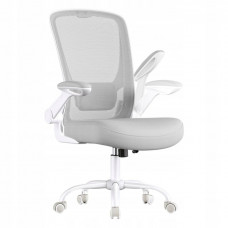 SONGMICS Scaun de birou ergonomic reglabil cu spatar mesh si suport lombar, maxim 120 kg, 64x64x107 cm, gri deschis SONGMICS Scaun de birou ergonomic reglabil cu spatar mesh si suport lombar, maxim 120 kg, 64x64x107 cm, gri deschis
