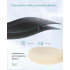 SONGMICS Scaun de birou ergonomic cu tetiera reglabila, suport lombar ajustabil, maxim 150 kg, 70x70x113-130 cm, negru [7]