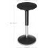 SONGMICS Taburet birou ergonomic, inclinare multidirectionala, rotativ 360°, reglabil pe inaltime 56-81 cm, negru [2]