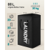 SONGMICS Cos de rufe pliabil cu capacitate 80 L, material Oxford 600D rezistent la apa, 2 manere pentru transport usor, maxim 20 kg, design compact pe [4]