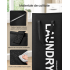 SONGMICS Cos de rufe pliabil cu capacitate 80 L, material Oxford 600D rezistent la apa, 2 manere pentru transport usor, maxim 20 kg, design compact pe [5]