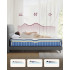 VASAGLE Saltea 140x200 cm cu sistem hibrid din spuma si arcuri individuale, Memory Gel pentru confort termic, 7 zone de sustinere, margini ranforsate, [3]