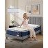 VASAGLE Saltea 90x200 cm cu arcuri individuale pentru reducerea transferului de miscare, spuma cu memorie si gel, 7 zone ergonomice si margini ranfors [4]