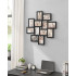 SONGMICS Rama foto colaj de perete pentru 12 fotografii de 10x15 cm, design decorativ pentru living, dormitor sau hol, structura din MDF cu protectie [7]
