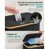 SONGMICS Cos colector pentru sticle si doze, 95 L, capacitate 200 de doze, orificiu cu inchidere automata pentru introducere rapida, sac interior deta [6]