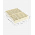 SONGMICS Organizator lenjerie set 8 cutii pliabile din material textil, pentru sertare si dulap, bej [3]