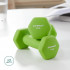 SONGMICS Set 6 gantere hexagonale cu suport, 2x1 kg 2x2 kg 2x3 kg, multicolor [2]