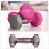 SONGMICS Set 2 gantere fitness de 0,5 kg fiecare, greutate totala 1 kg, pentru exercitii si antrenamente acasa sau la sala, miez din fonta cu invelis [6]