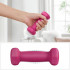 SONGMICS Set 2 gantere fitness de 0,5 kg fiecare, greutate totala 1 kg, pentru exercitii si antrenamente acasa sau la sala, miez din fonta cu invelis [7]