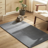 SONGMICS Covor decorativ antiderapant, lavabil la masina, 80×150 cm, gri SONGMICS Covor decorativ antiderapant, lavabil la masina, 80×150 cm, gri