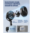 SONGMICS Ventilator cu picior reglabil pe inaltime, silentios 20 dB, 24 W, 15 viteze, telecomanda, oscilatie 120°, negru [4]
