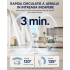 SONGMICS Ventilator cu picior reglabil pe inaltime, silentios 20 dB, 24 W, 15 viteze, telecomanda, oscilatie 120°, alb [3]