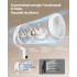 SONGMICS Ventilator cu picior reglabil pe inaltime, silentios 20 dB, 24 W, 15 viteze, telecomanda, oscilatie 120°, alb [5]