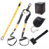 Set sistem suspensie tip TRX, fitness, crossfit sau aerobic, cu sac transport, 250kg [9]