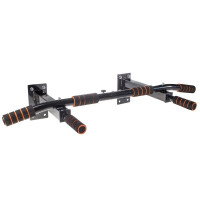 Bara de tractiuni, multifunctionala, pentru perete, cu manere antiderapante, maxim 250kg Bara de tractiuni, multifunctionala, pentru perete, cu manere antiderapante, maxim 250kg