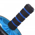 Aparat fitness tip roata pentru abdomene, negru albastru [2]
