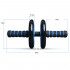 Aparat fitness tip roata pentru abdomene, negru albastru [3]