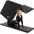 Saltea fitness groasa pentru antrenamente gimnastica, pliabila, 180x60x5cm, negru [16]