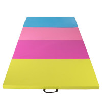 Saltea fitness groasa, dimensiune XXL, pentru antrenamente gimnastica, 240x120x5 cm, multicolor Saltea fitness groasa, dimensiune XXL, pentru antrenamente gimnastica, 240x120x5 cm, multicolor