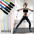 (DL) Set 5 benzi elastice fitness, diferite intensitati, 11 piese [3]