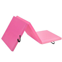 Saltea fitness groasa pentru antrenamente gimnastica, pliabila, 180x60x5,5cm, roz Saltea fitness groasa pentru antrenamente gimnastica, pliabila, 180x60x5,5cm, roz