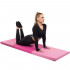 Saltea fitness groasa pentru antrenamente gimnastica, pliabila, 180x60x5,5cm, roz [19]