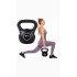 Gantera Kettlebell 8kg Neagra [4]