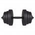 Set gantere reglabile 20kg (2x10kg) din compozit [5]