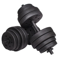 Set gantere reglabile 30kg (2x15kg) din compozit Set gantere reglabile 30kg (2x15kg) din compozit