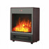 Semineu electric cu efect de flacara, 2000W, 2 trepte, termostat, 29x16x39 cm, negru [4]