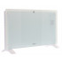 Panou de incalzire din sticla, 2500W, 3 trepte, cu termostat si telecomanda, timer, dispay LED, WiFi, alb [3]