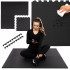 Set covoras de protectie saltea de antrenament, tip puzzle, 4 bucati de 60x60cm, 20mm [2]